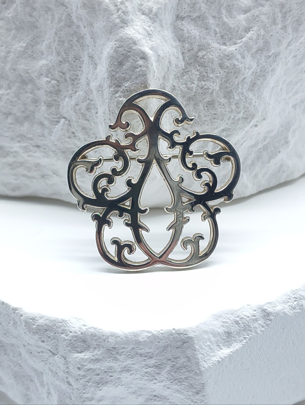 Vintage Sterling Silver James Craig Brooch Pin